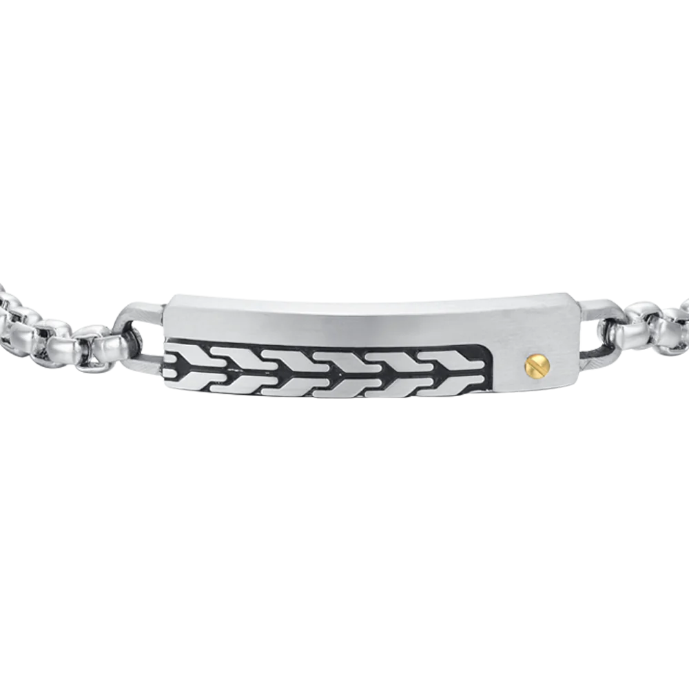 Bracciale in acciaio Luca Barra-BA1722