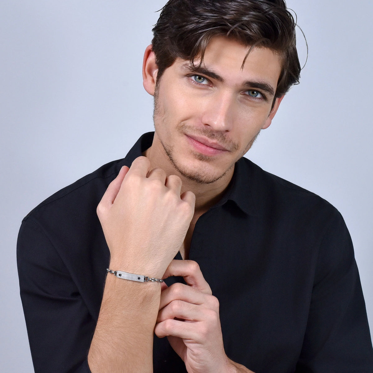 Bracciale in acciaio Luca Barra-BA1726