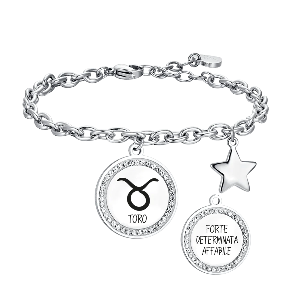 Bracciale in acciaio Luca Barra-BK2542