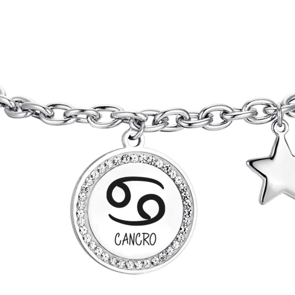 Bracciale in acciaio Luca Barra-BK2544