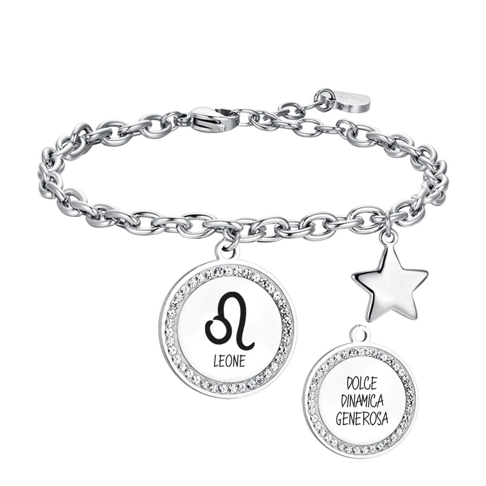 Bracciale in acciaio Luca Barra-BK2545