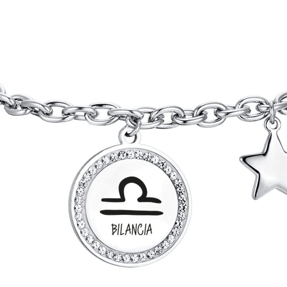 Bracciale in acciaio Luca Barra-BK2547