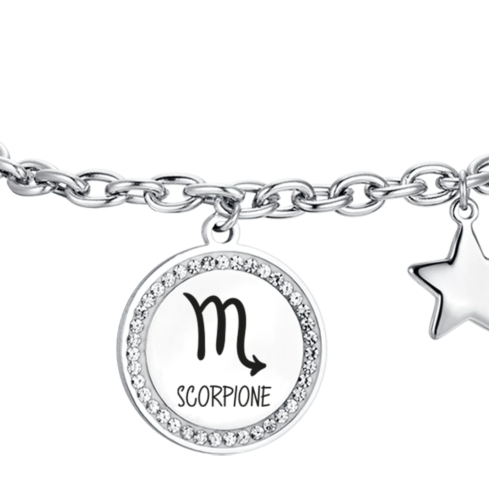 Bracciale in acciaio Luca Barra-BK2548