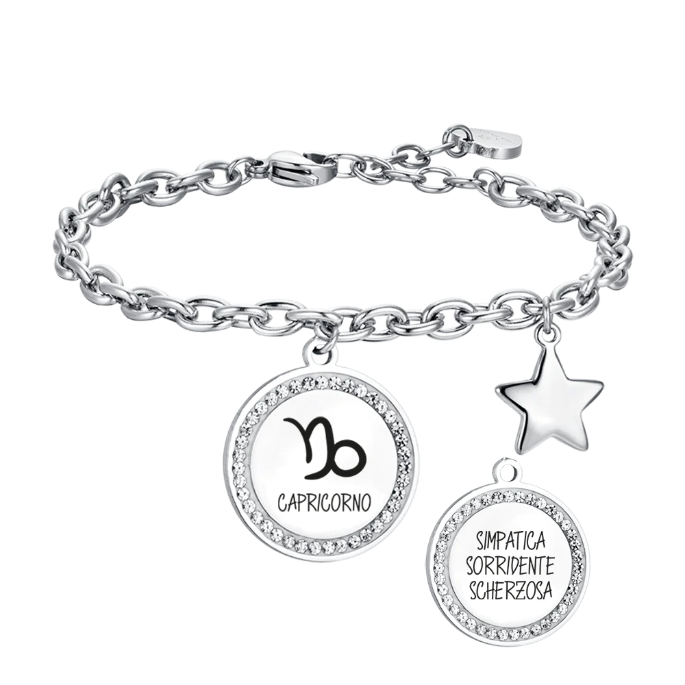 Bracciale in acciaio Luca Barra-BK2550