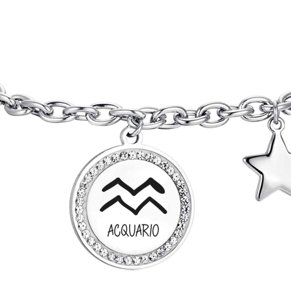 Bracciale in acciaio Luca Barra-BK2551