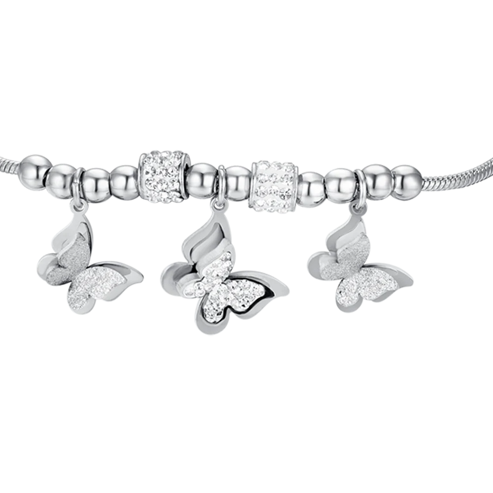 Bracciale in acciaio Luca Barra-BK2563