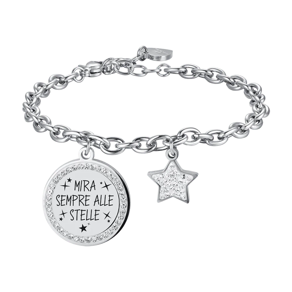 Bracciale in acciaio Luca Barra-BK2570