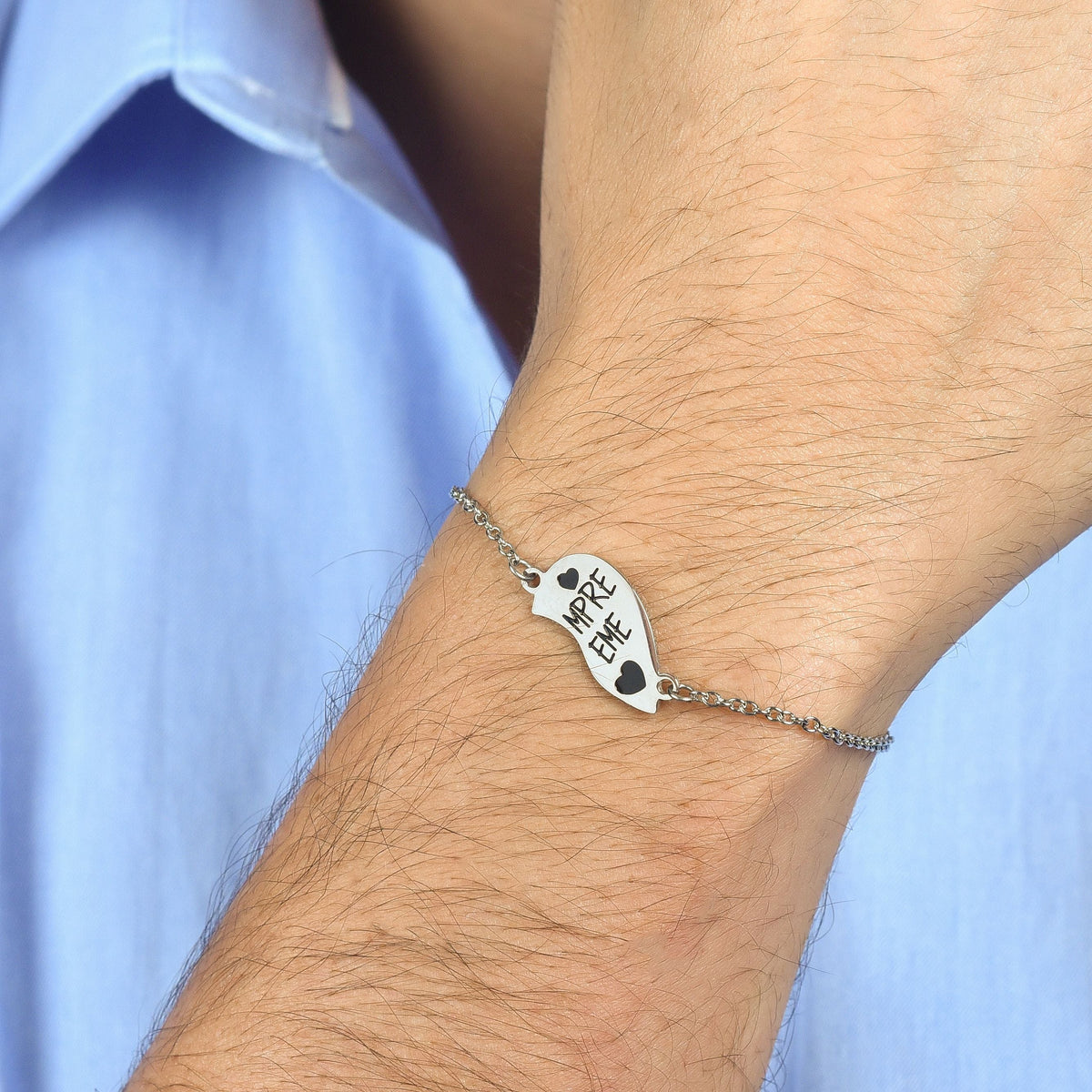 Bracciali in acciaio Luca Barra-BK2583