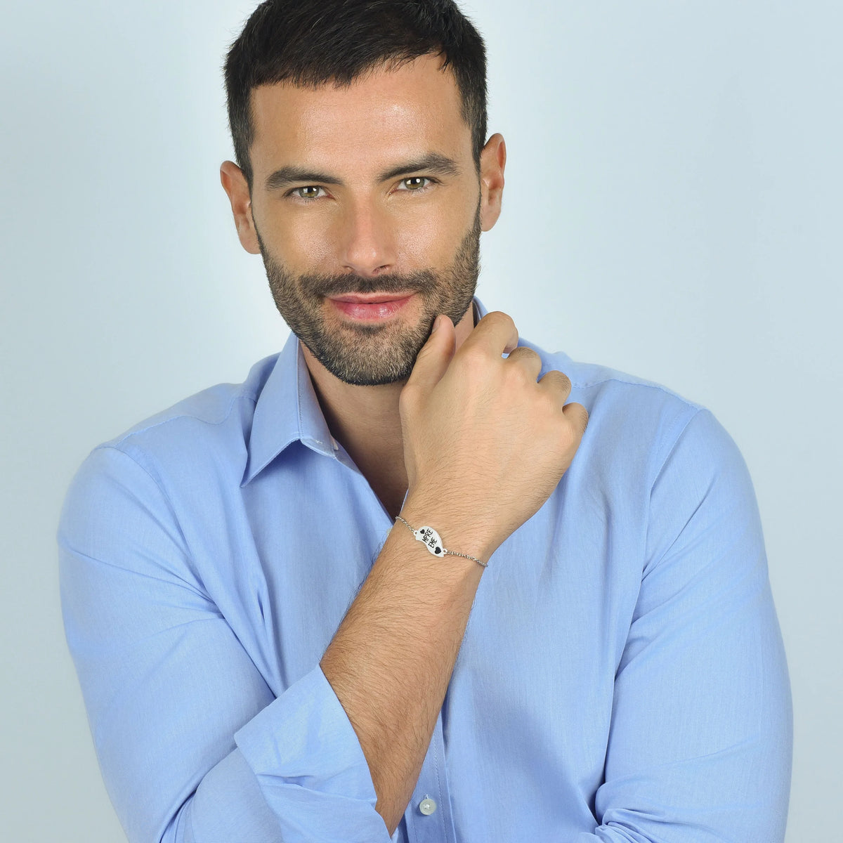 Bracciali in acciaio Luca Barra-BK2583