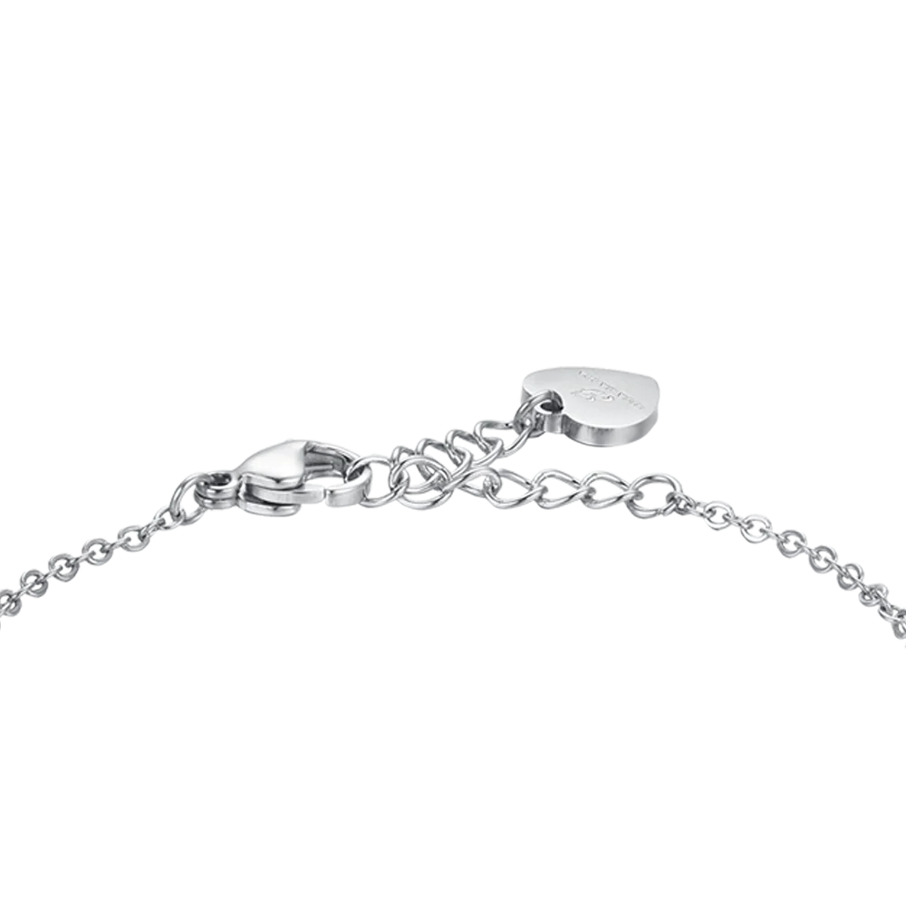 Bracciale in acciaio Luca Barra BK2587 Gioielleria Nasi