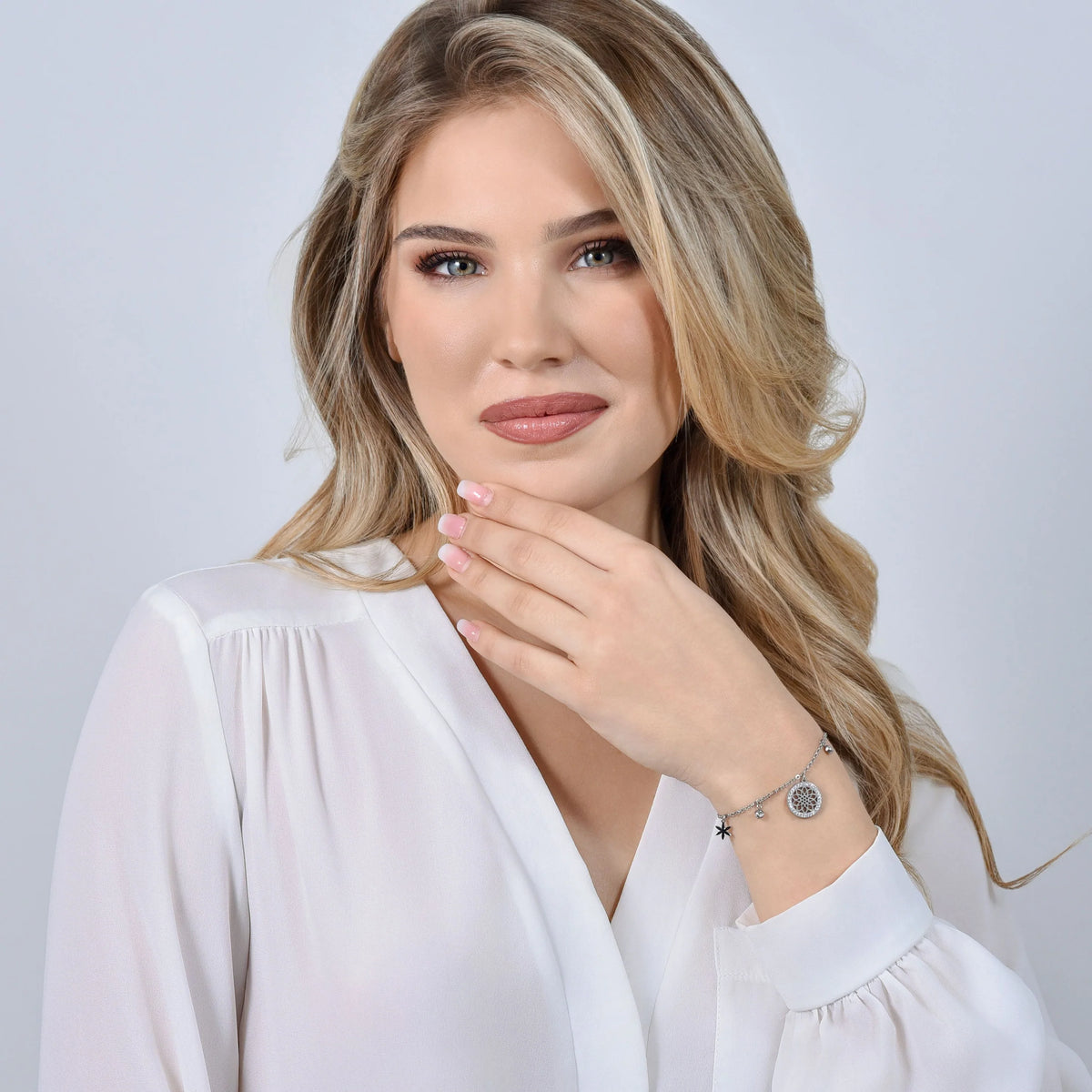 Bracciale in acciaio Luca Barra-BK2602