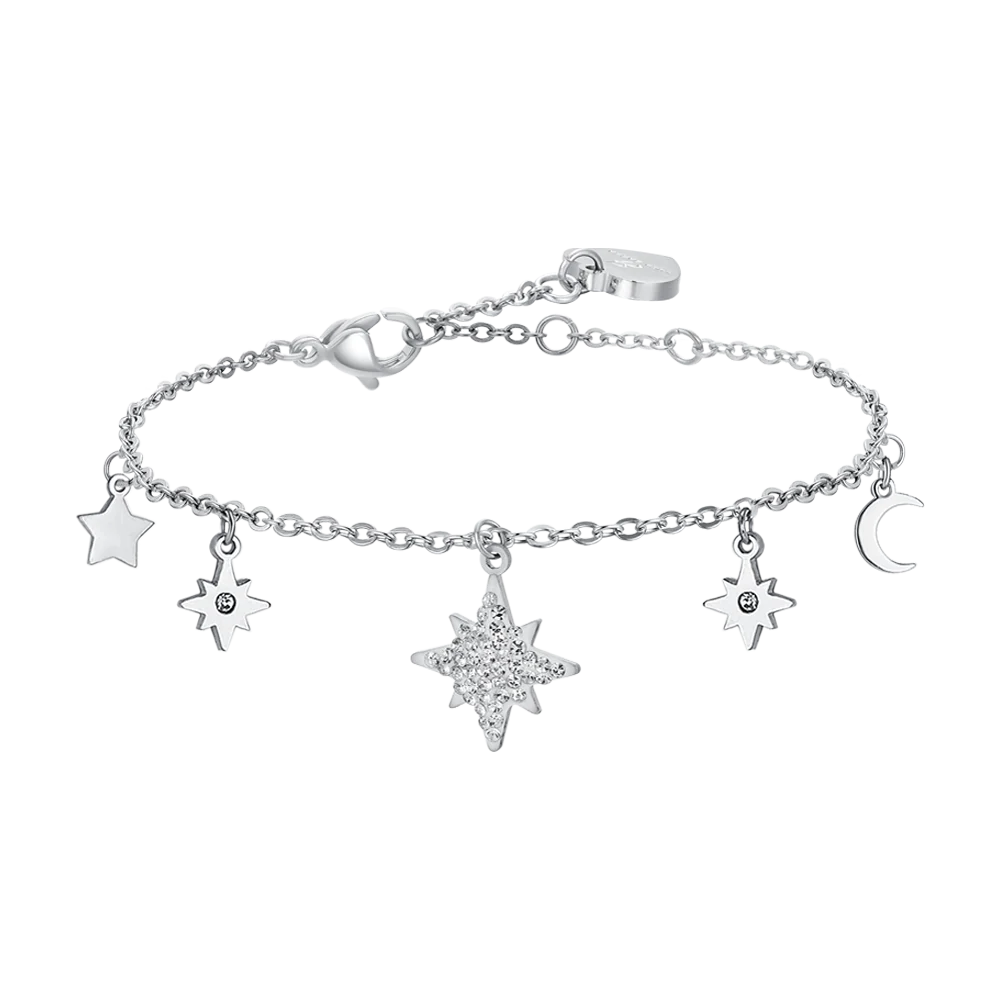 Bracciale in acciaio Luca Barra-BK2603