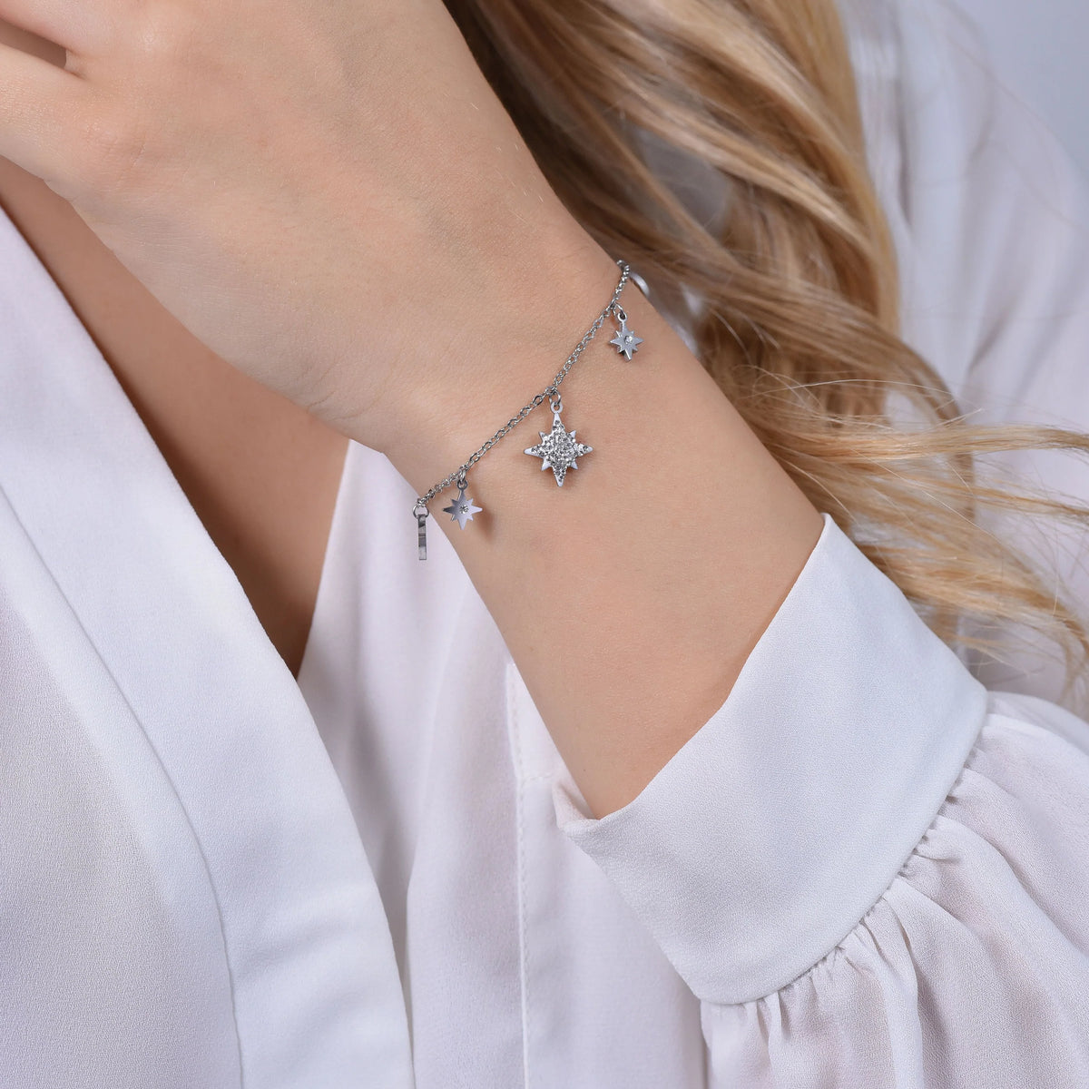 Bracciale in acciaio Luca Barra-BK2603