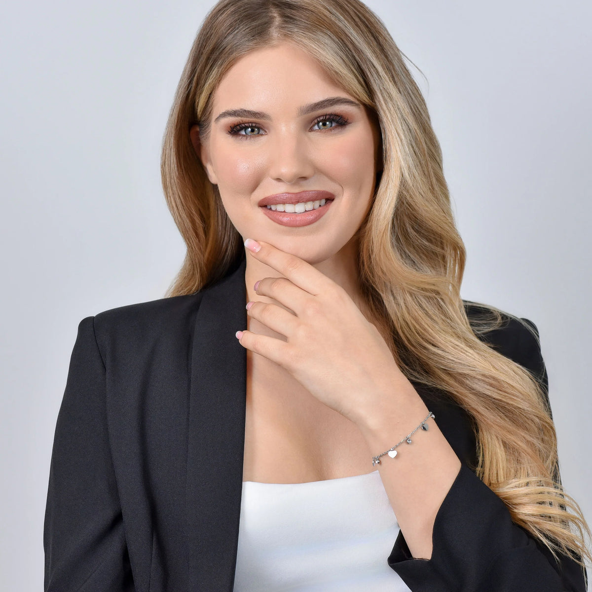 Bracciale in acciaio Luca Barra-BK2616