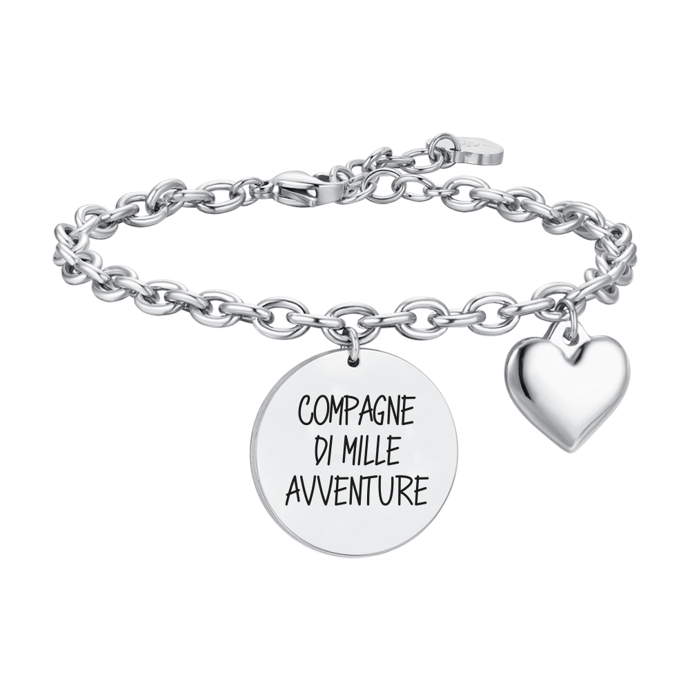 Bracciale in acciaio Luca Barra-BK2719