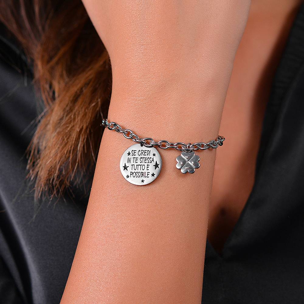 Bracciale in acciaio Luca Barra-BK2720