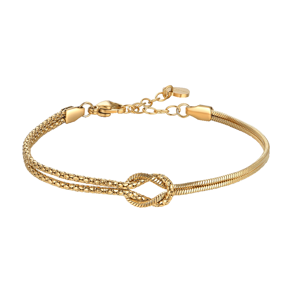 Bracciale Donna in acciaio Luca Barra ip Gold - Legami - BK2904