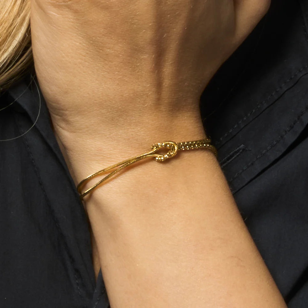 Bracciale Donna in acciaio Luca Barra ip Gold - Legami - BK2904