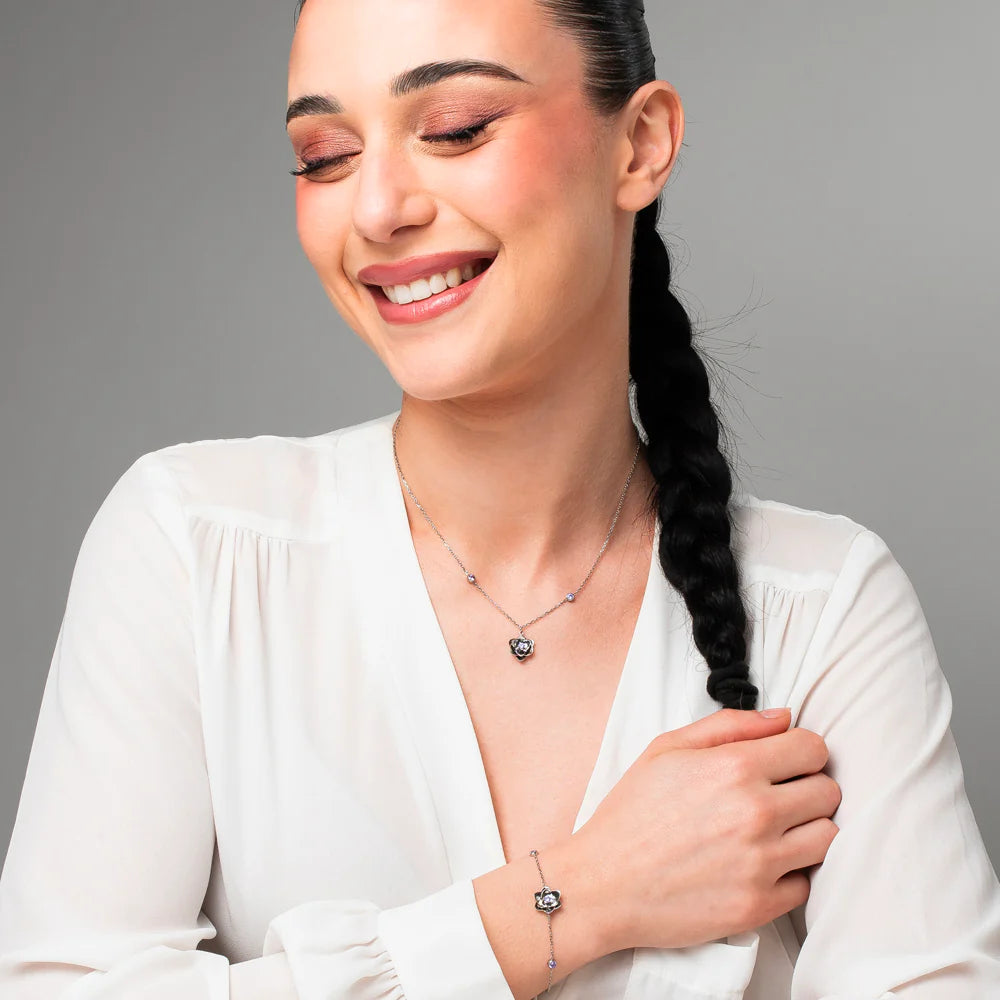 Bracciale Donna in acciaio Luca Barra-BK2981
