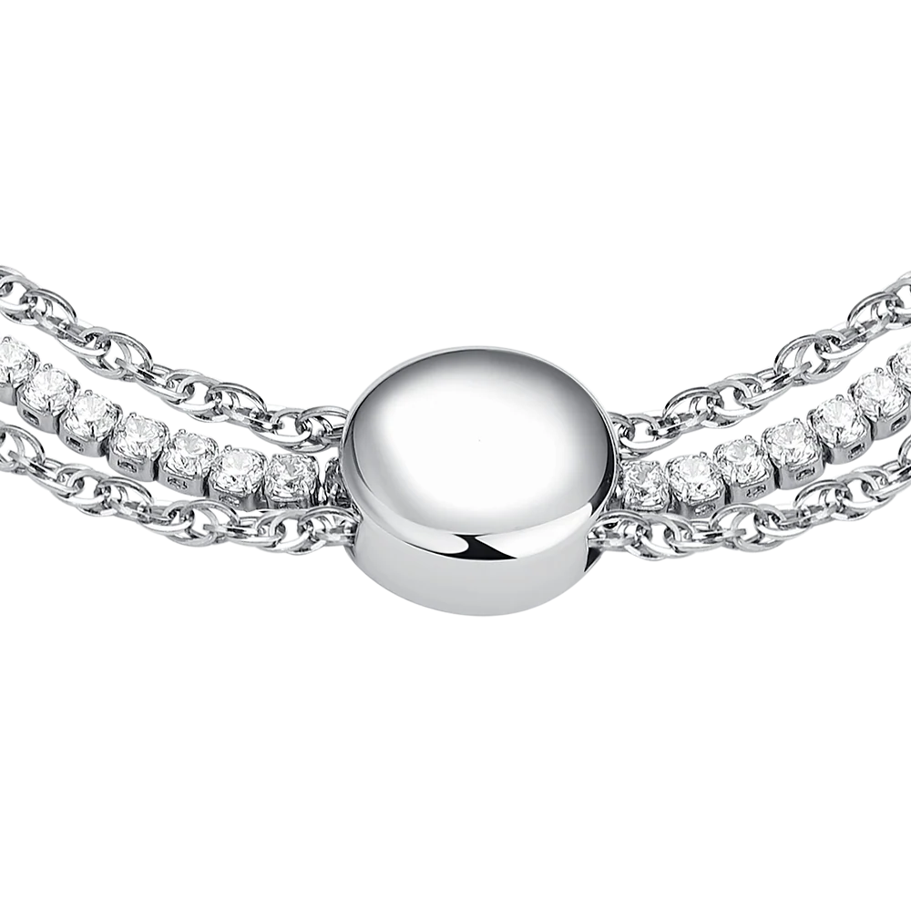 Bracciale Donna in acciaio Luca Barra-BK2984