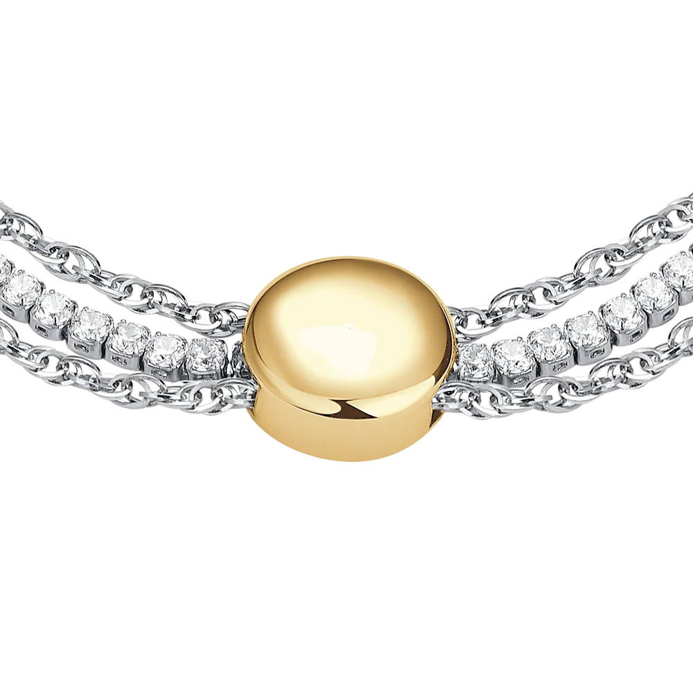 Bracciale Donna in acciaio Luca Barra-BK2985