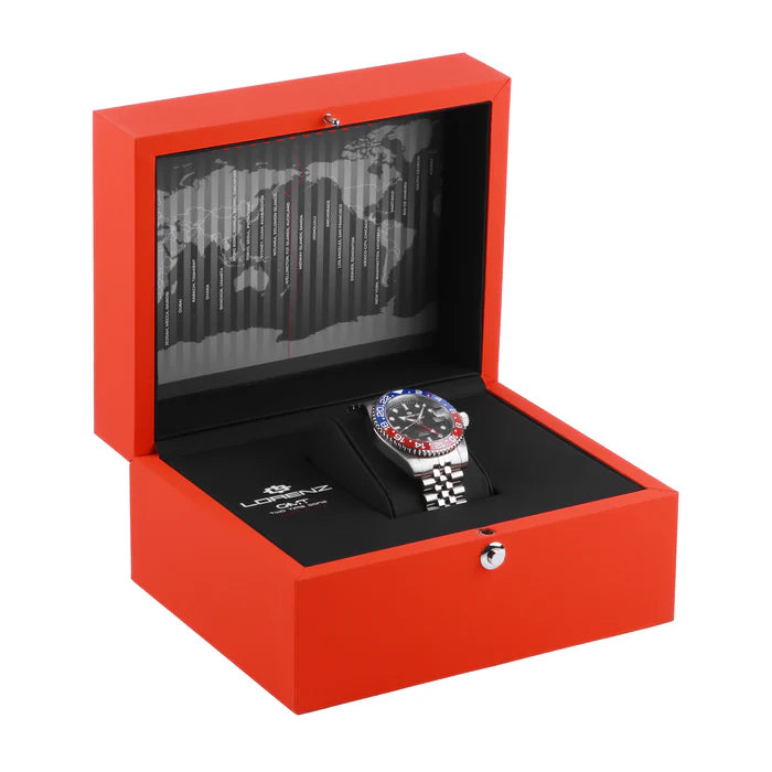 Orologio Lorenz Uomo - Collezione GMT - 030257CC