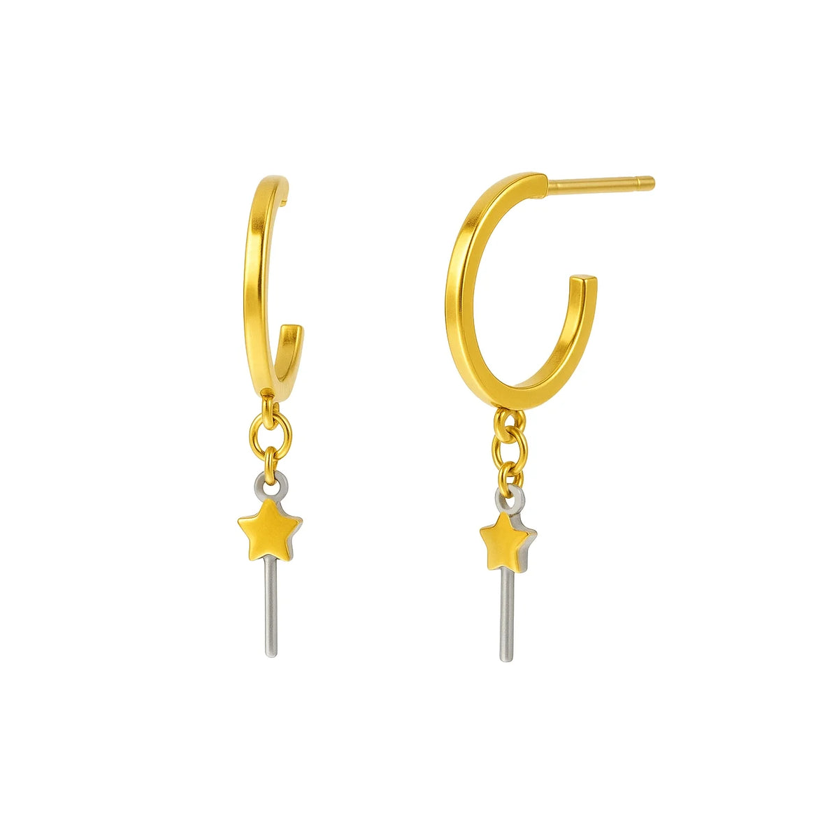 Orecchini in acciaio Mad Tea collezione Magia - BUO009