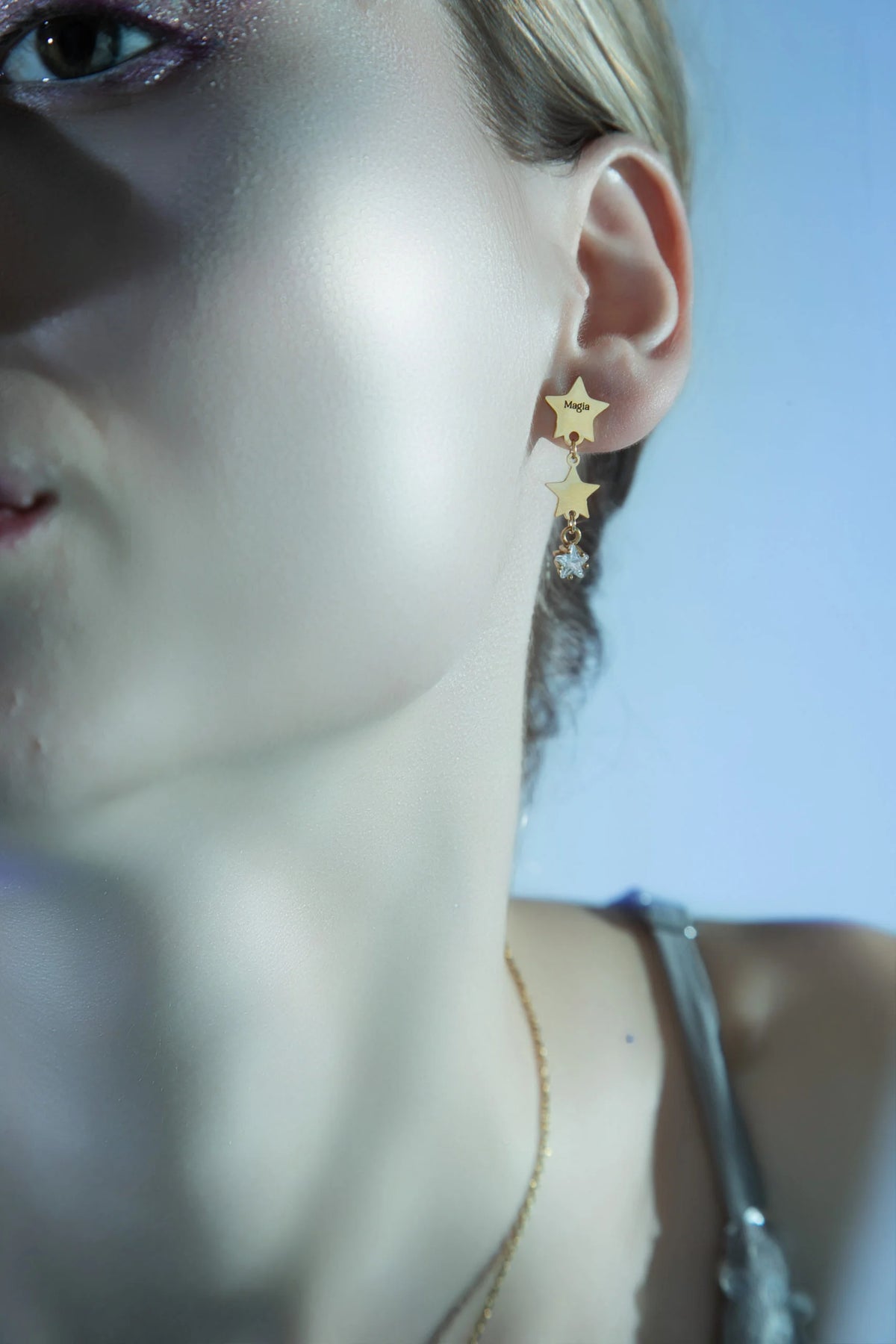 Orecchini in acciaio Mad Tea collezione Magia - BUO010