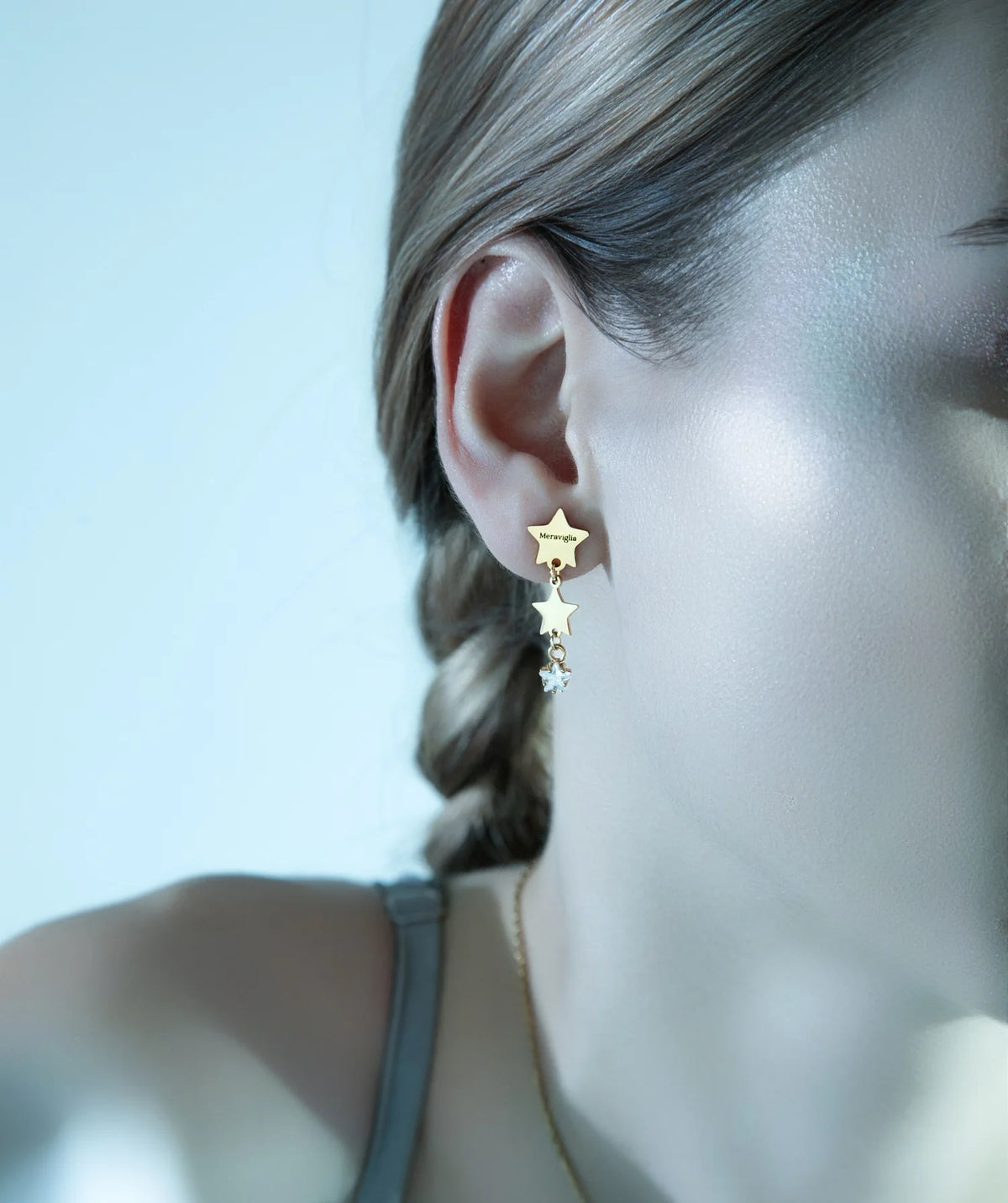 Orecchini in acciaio Mad Tea collezione Magia - BUO010