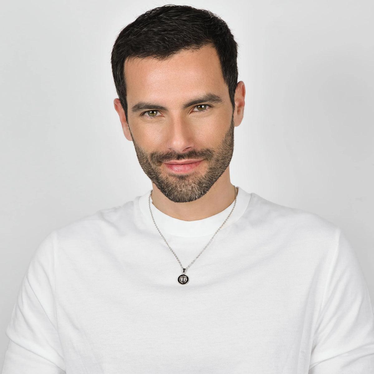 Collana in acciaio Luca Barra-CA461