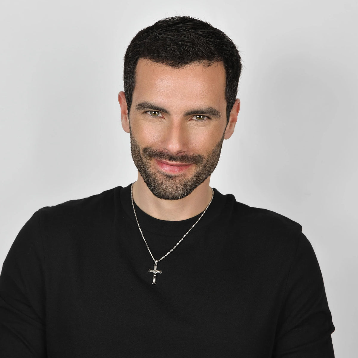 Collana in acciaio Luca Barra-CA465