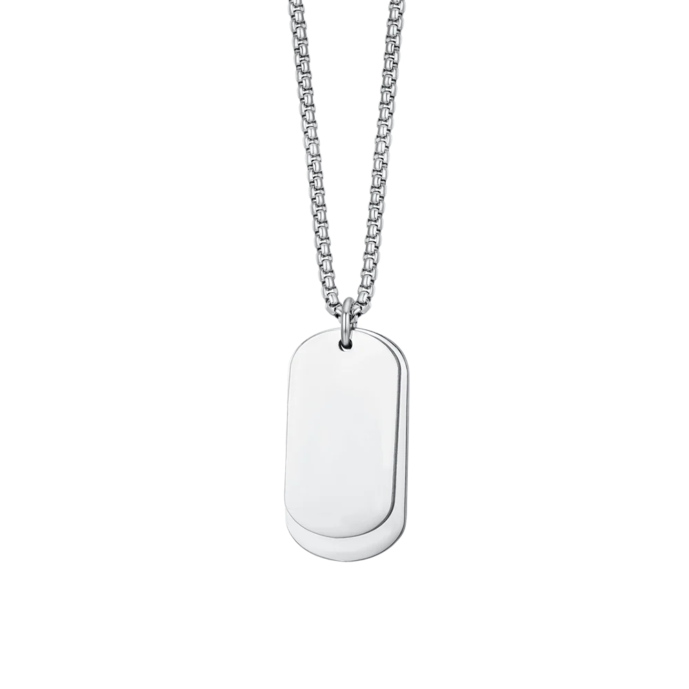 Collana in acciaio Luca Barra-CA473