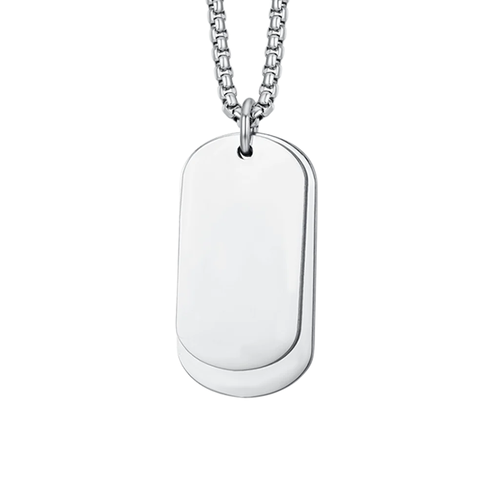 Collana in acciaio Luca Barra-CA473