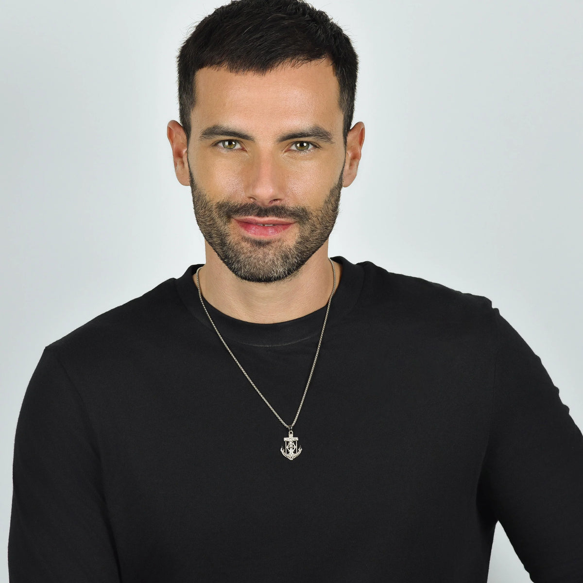 Collana in acciaio Luca Barra-CA478