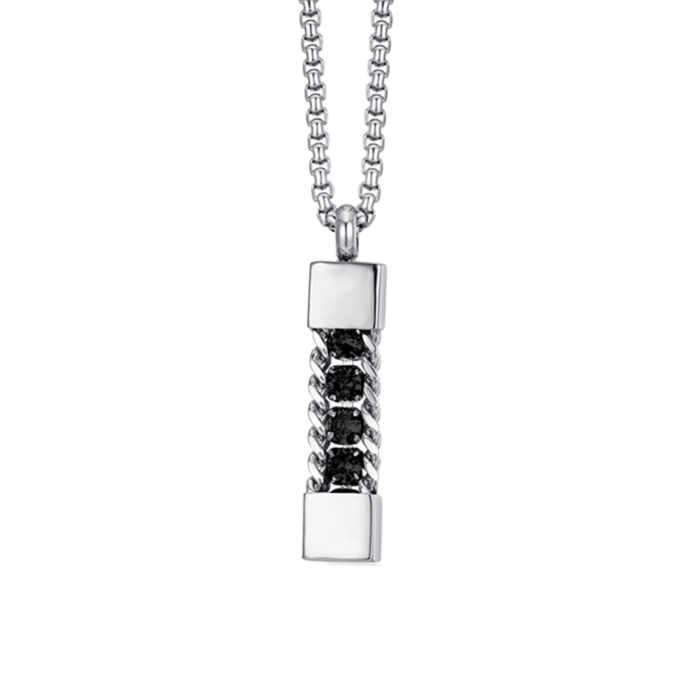 Collana in acciaio Luca Barra-CA483