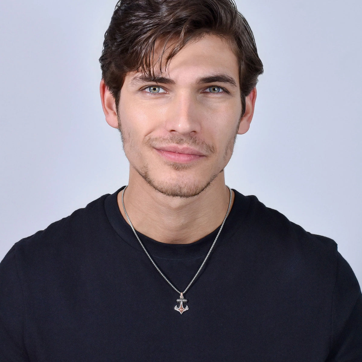 Collana in acciaio Luca Barra-CA489