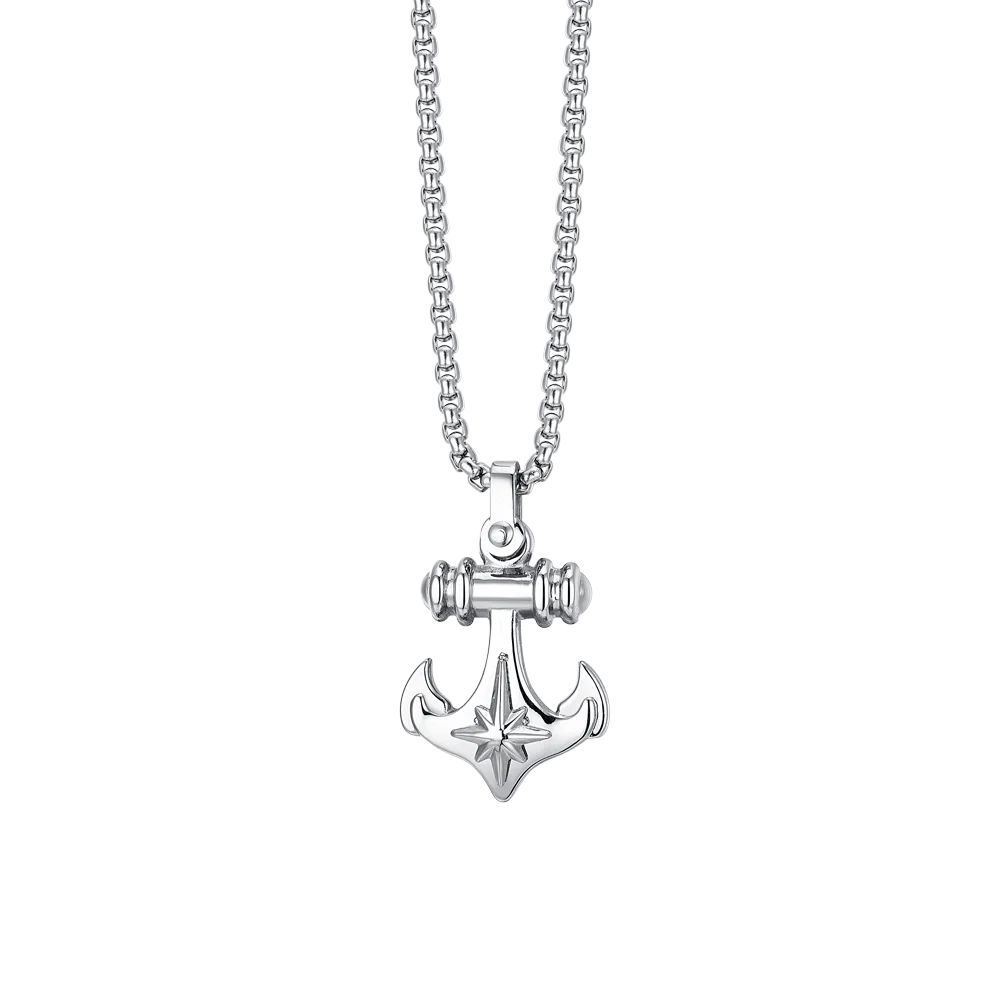 Collana in acciaio Luca Barra-CA490