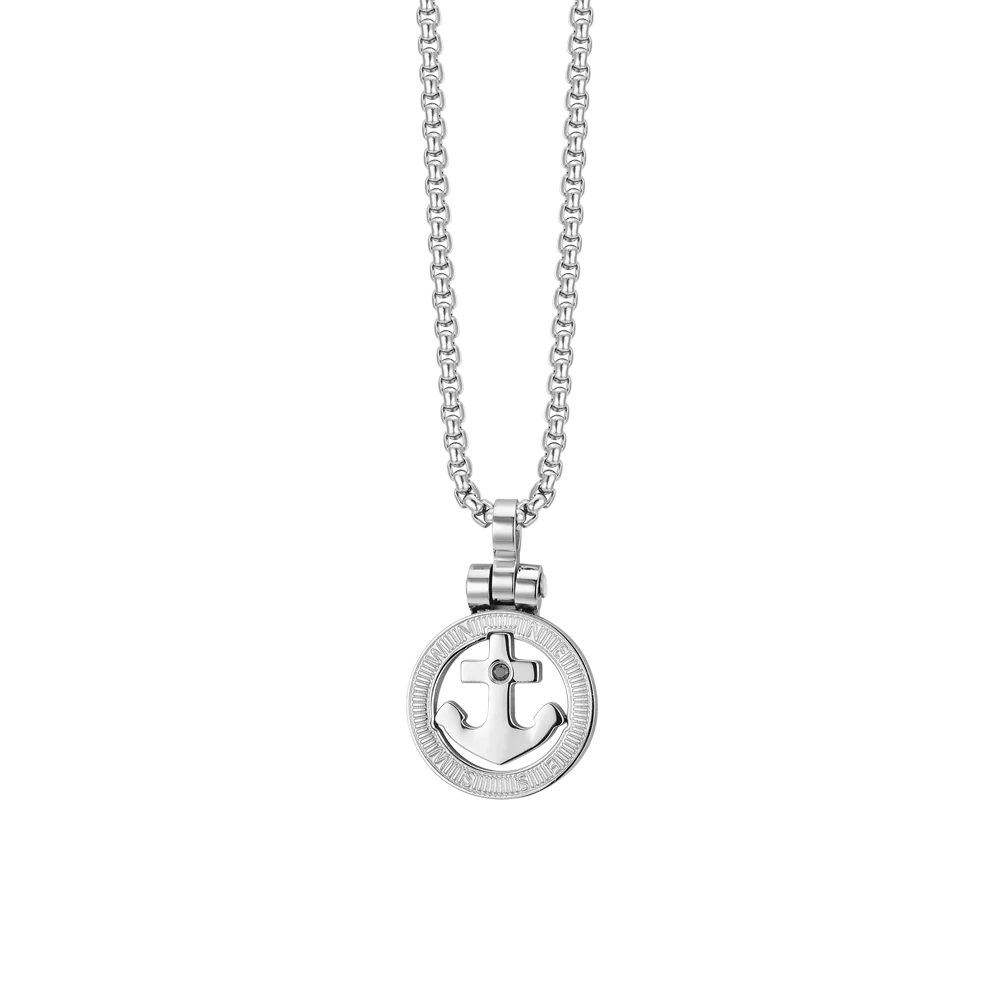 Collana in acciaio Luca Barra-CA491