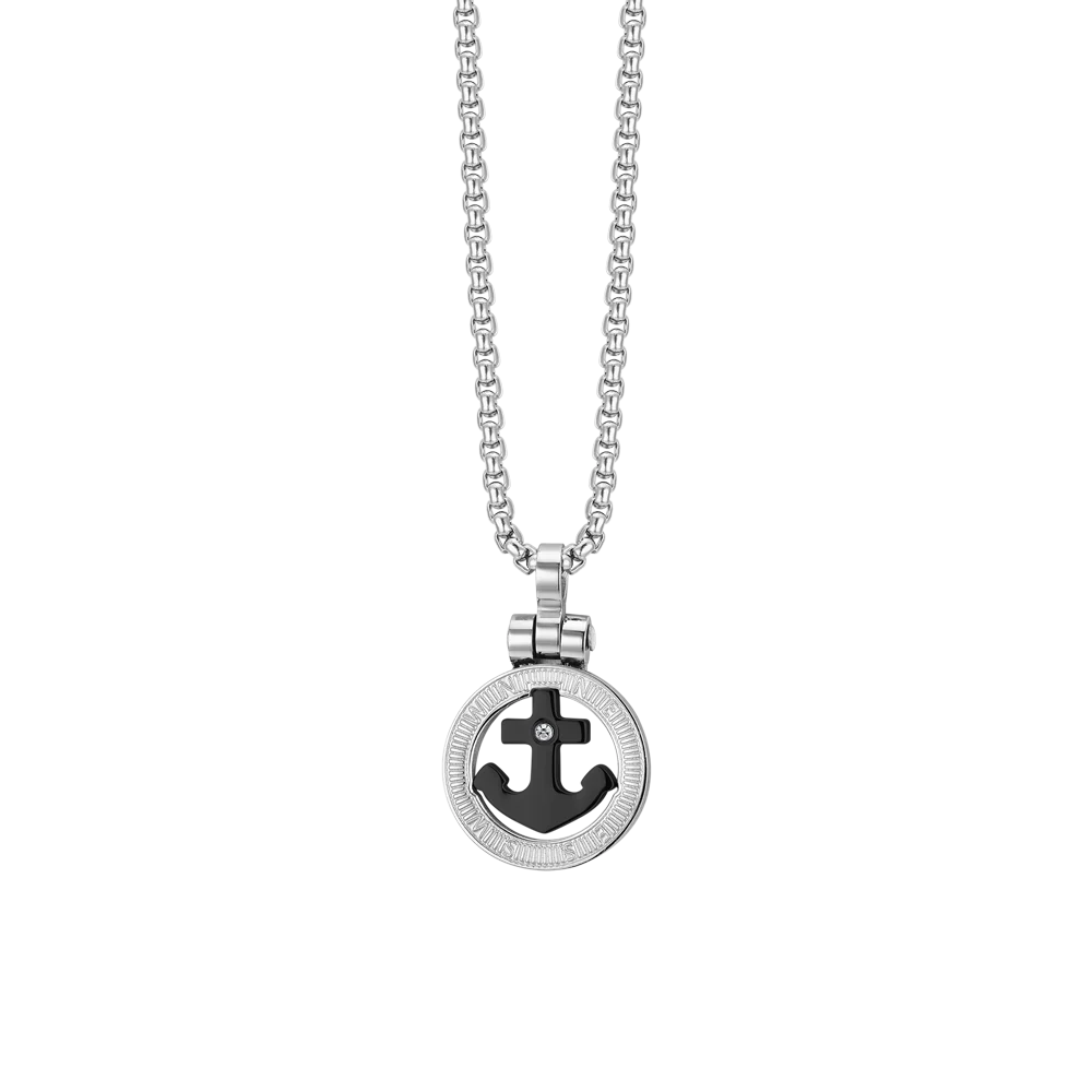 Collana in acciaio Luca Barra-CA492