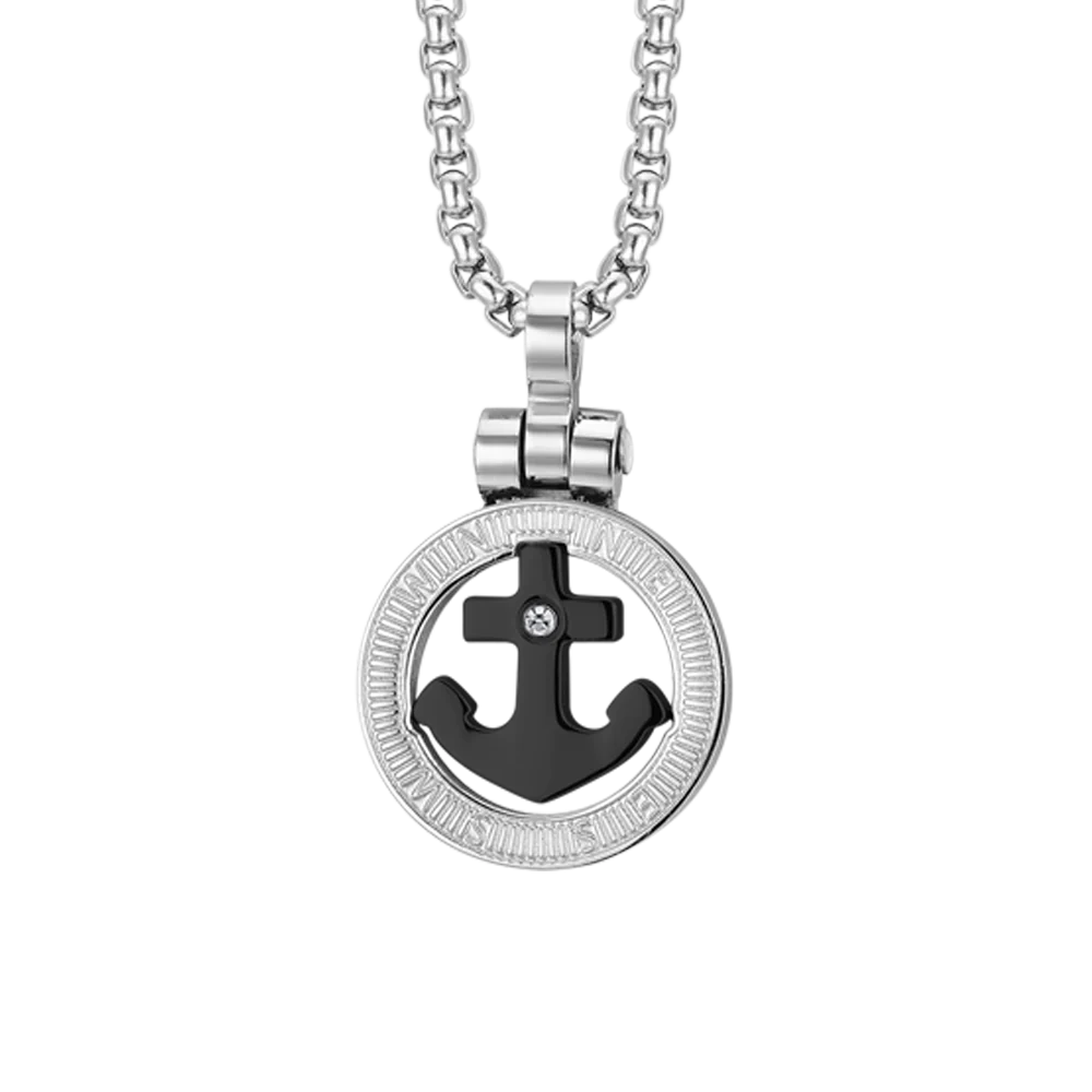 Collana in acciaio Luca Barra-CA492