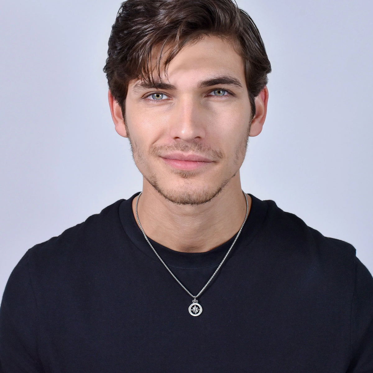 Collana in acciaio Luca Barra-CA493