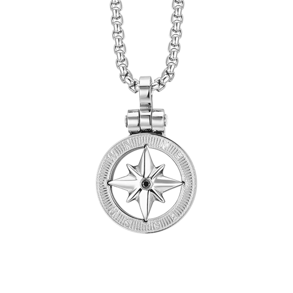 Collana in acciaio Luca Barra-CA493