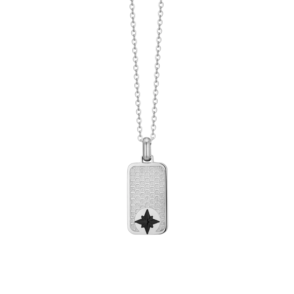 Collana in acciaio Luca Barra-CA495