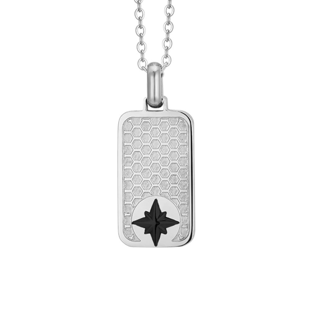 Collana in acciaio Luca Barra-CA495