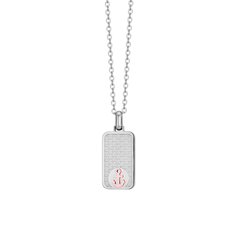 Collana in acciaio Luca Barra-CA496