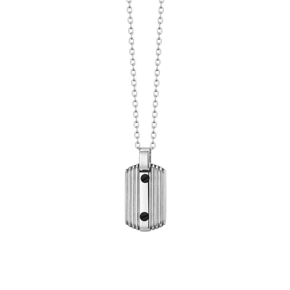 Collana in acciaio Luca Barra-CA498