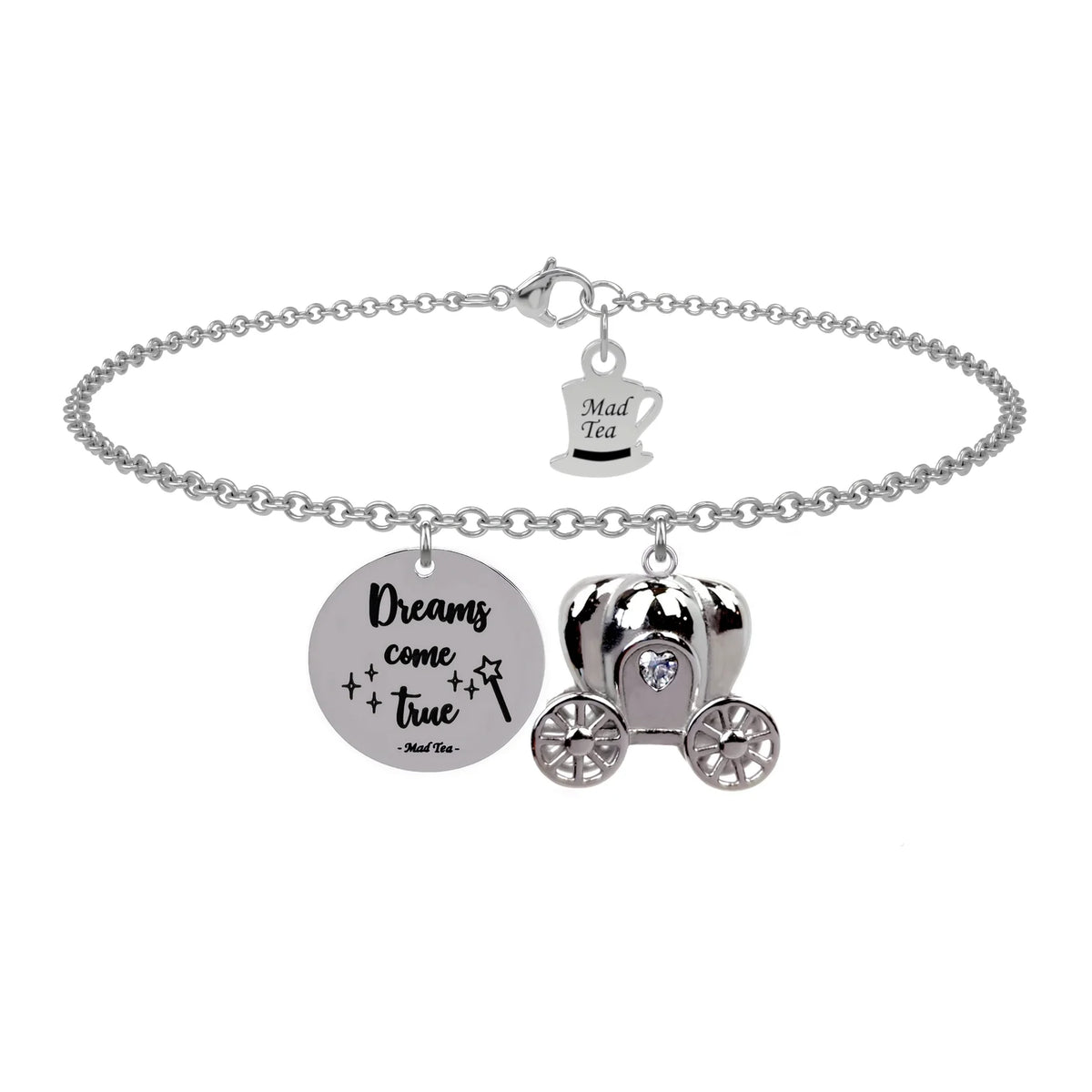 Bracciale in Acciaio Mad Tea Collezione Cenerentola - CB007