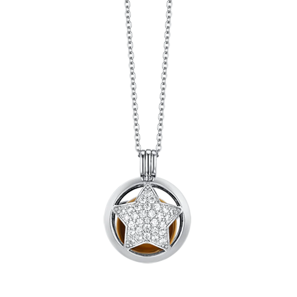 Collana in acciaio Luca Barra-CK1928