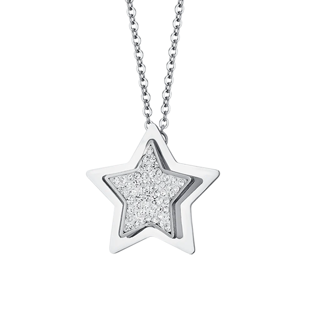 Collana in acciaio Luca Barra-CK1959