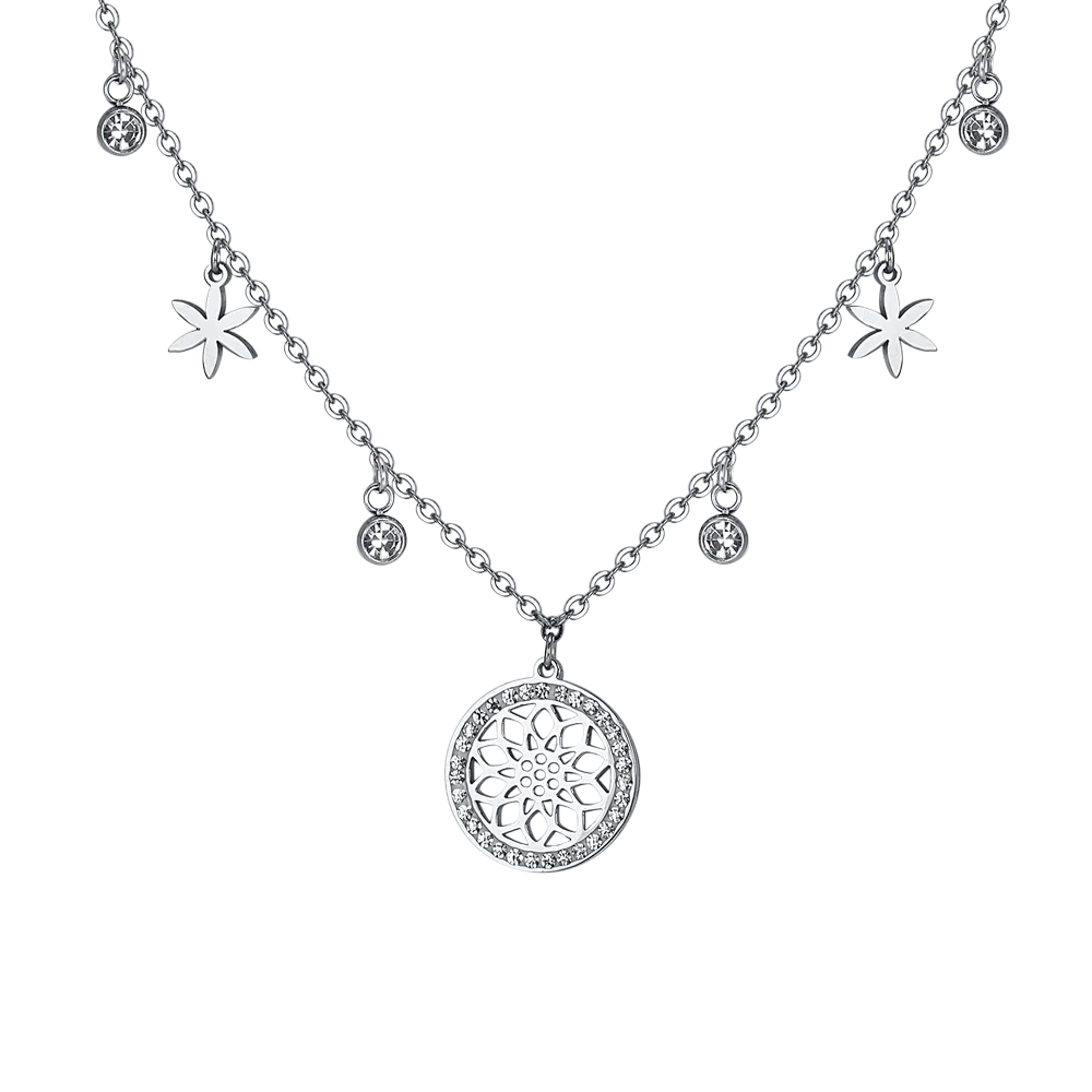 Collana in acciaio Luca Barra-CK1976